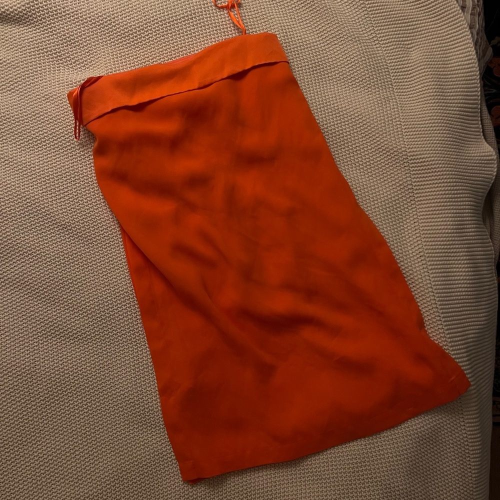 BCBGMaxAzria Bold Orange Garment Bag